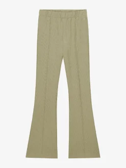 Mid rise flared broek