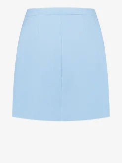 Mid rise rok met knopen