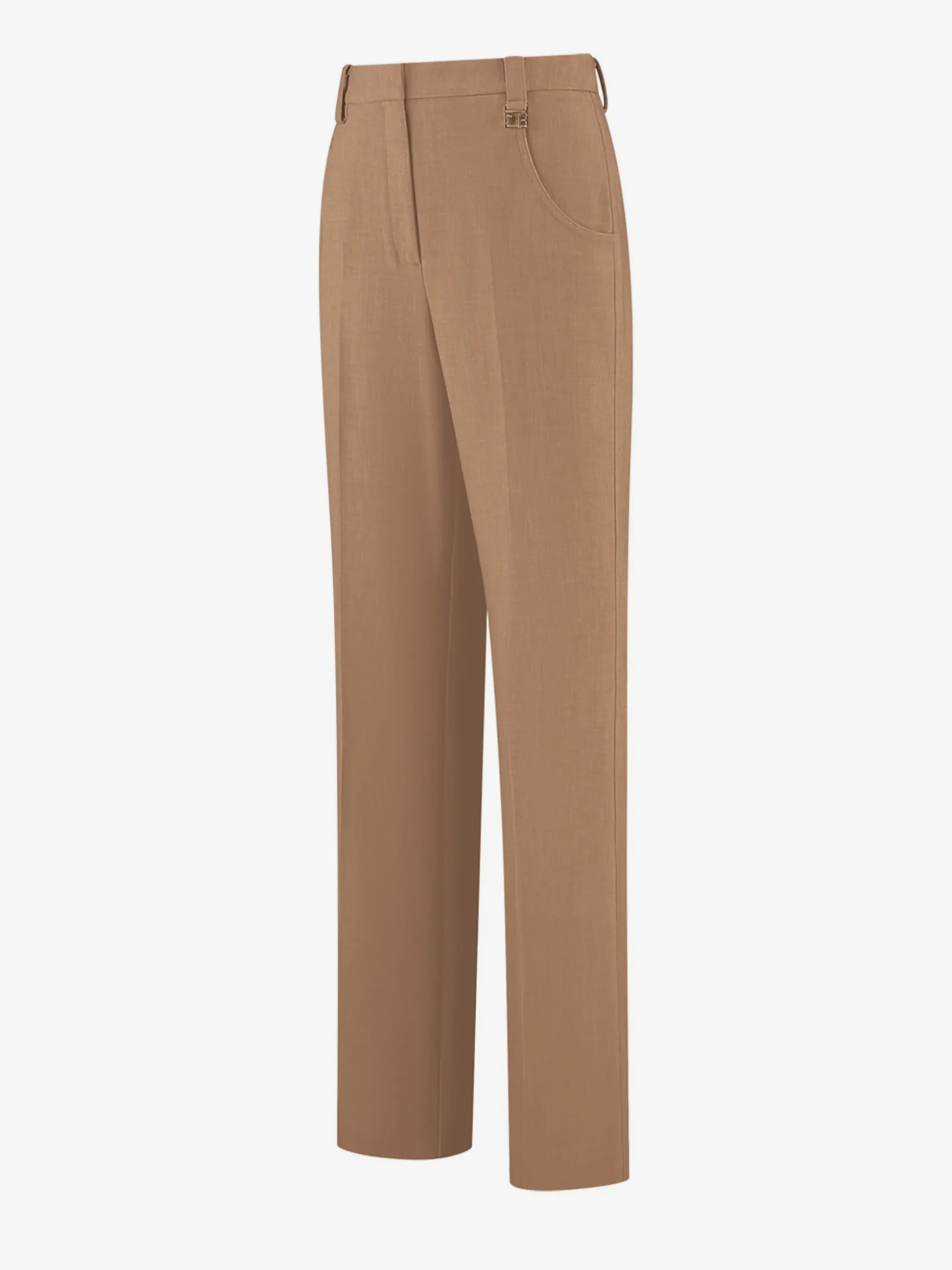 Mid waist pantalon met FH logo