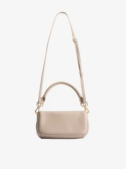 Midi schoudertas met flap-over