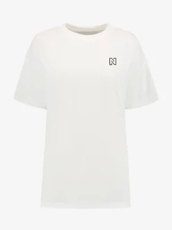 Oversized T-shirt met lace print