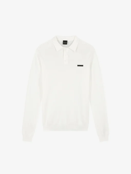 Polo met lange mouwen en NIK&NIK logo