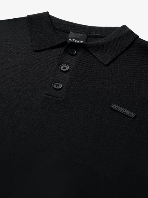 Polo met lange mouwen en NIK&NIK logo