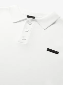 Polo met lange mouwen en NIK&NIK logo