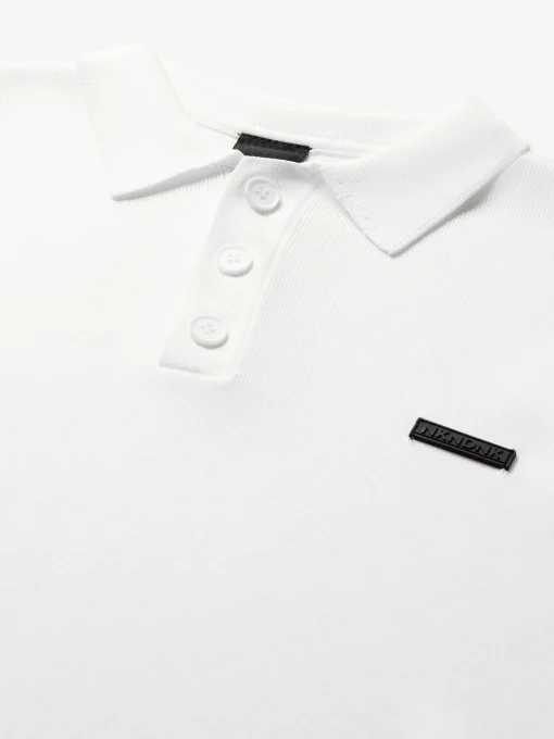 Polo met lange mouwen en NIK&NIK logo