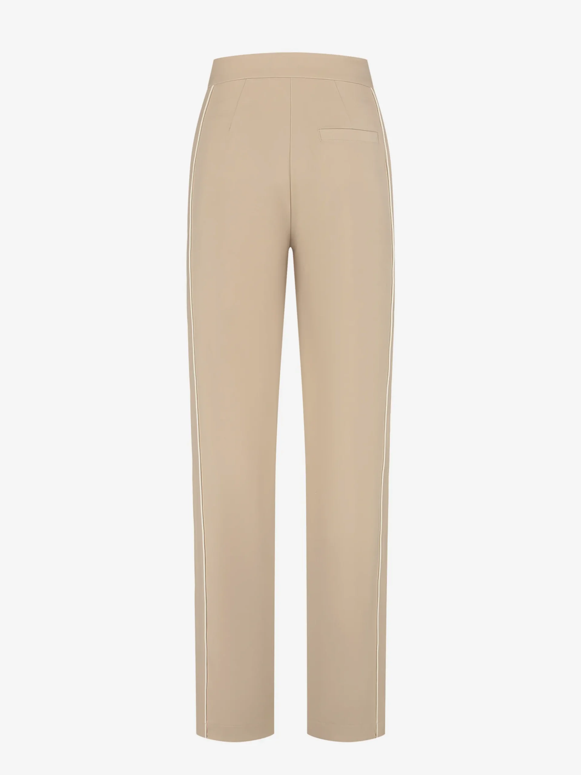 Rechtvallende broek met mid waist