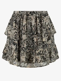 Rok met slangen print