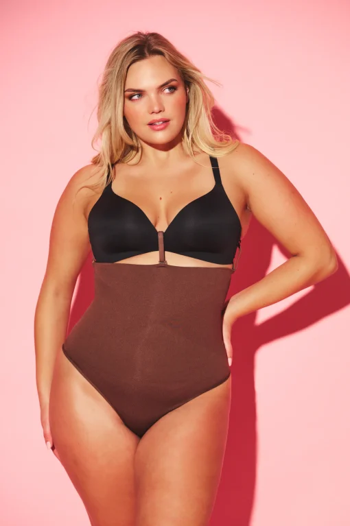 Shapende string brief met antislip rand