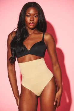 Shapende string brief met antislip rand
