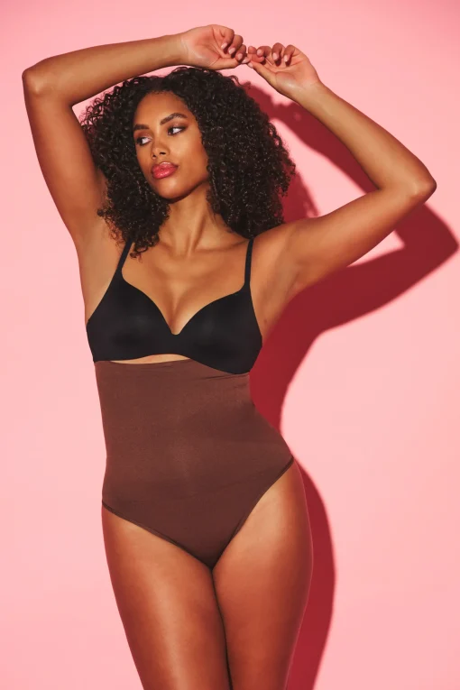 Shapende string brief met antislip rand