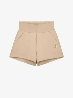 Shorts met pailletten logo