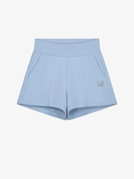 Shorts met pailletten logo