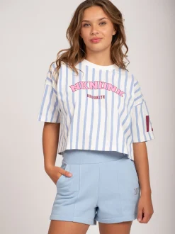 Shorts met pailletten logo