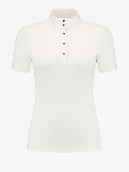Show T-shirt met shiny N-print