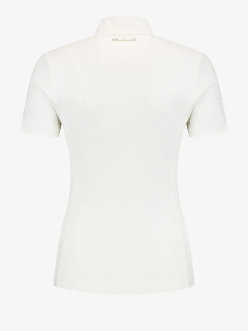 Show T-shirt met shiny N-print