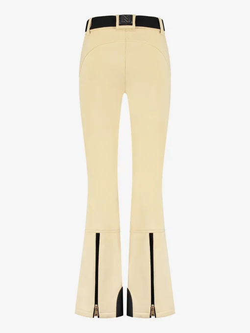 Ski broek met flared pasvorm en verstelbare riem