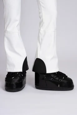 Ski broek met flared pasvorm en verstelbare riem