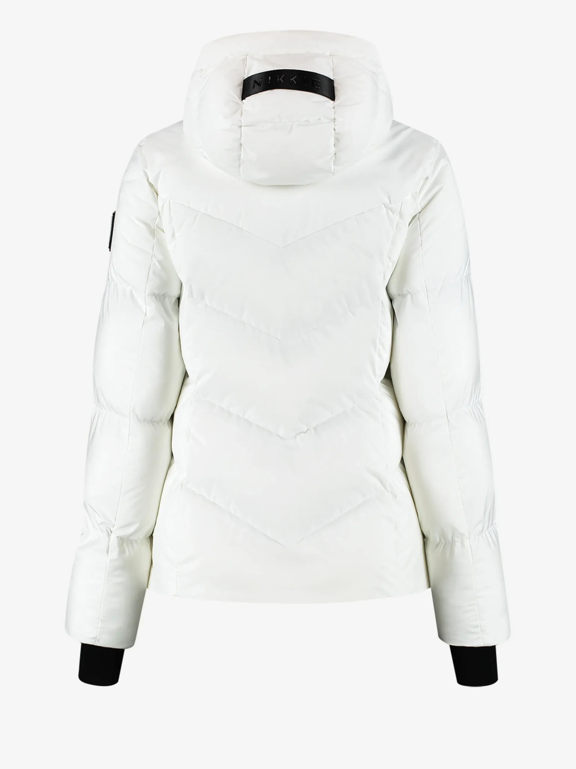 Ski jas met capuchon en sneeuwvangers