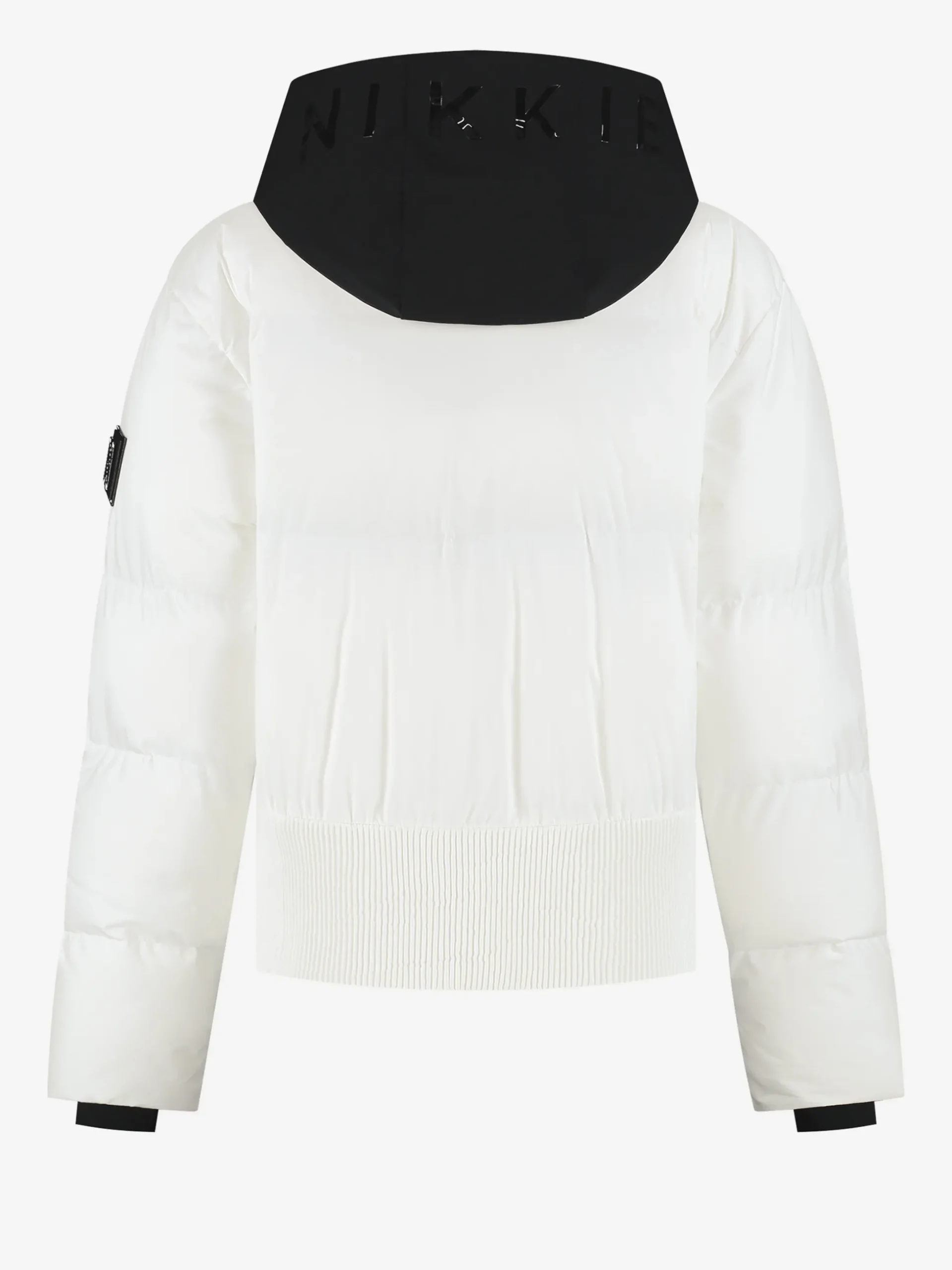 Ski jas met uitvouwbare capuchon en sneeuwvangers