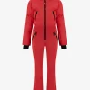 Ski jumpsuit met waterdichte bescherming en verstelbare details
