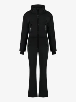 Ski jumpsuit met waterdichte bescherming en verstelbare details