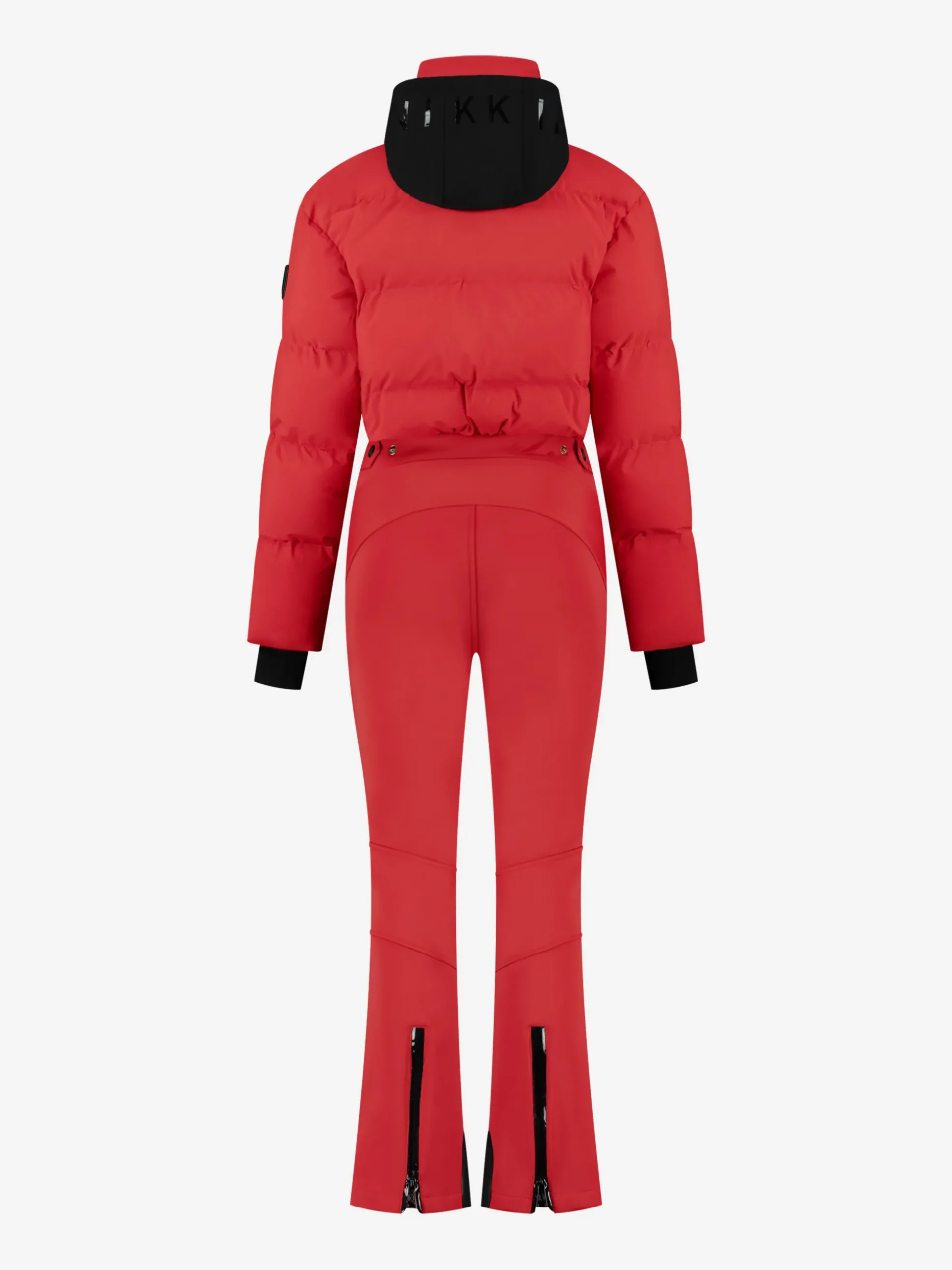 Ski jumpsuit met waterdichte bescherming en verstelbare details