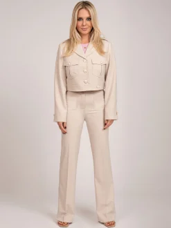 Straight fit broek
