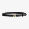 Taille riem met logo gesp
