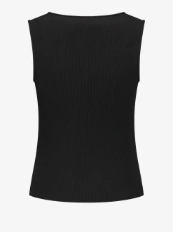 Tanktop met schouder detail