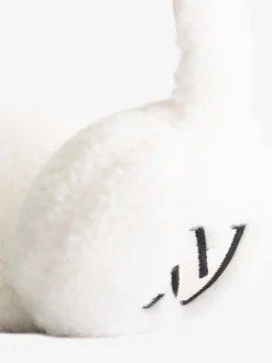 Teddy oorwarmers met N-logo
