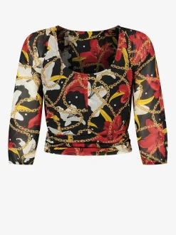 Top met graphic print