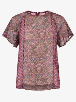 Top met print