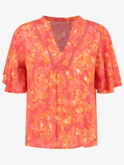 Top met ruffles