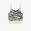 Top met zebra print