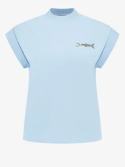 T-shirt met boxy fit
