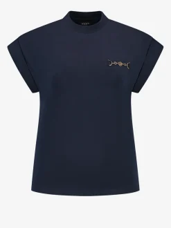 T-shirt met boxy fit