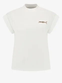 T-shirt met boxy fit