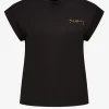 T-shirt met boxy fit