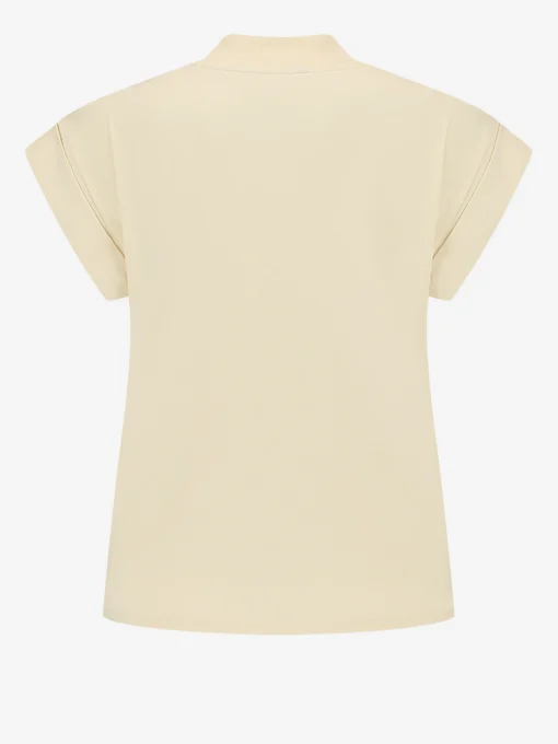 T-shirt met boxy fit