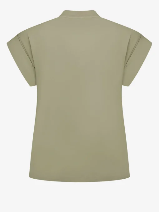 T-shirt met boxy fit