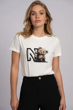 T-shirt met grafisch logo