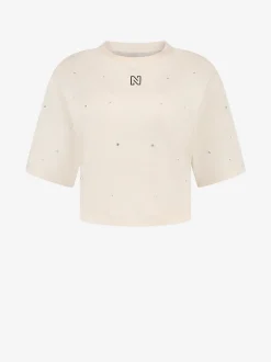 T-shirt met studs