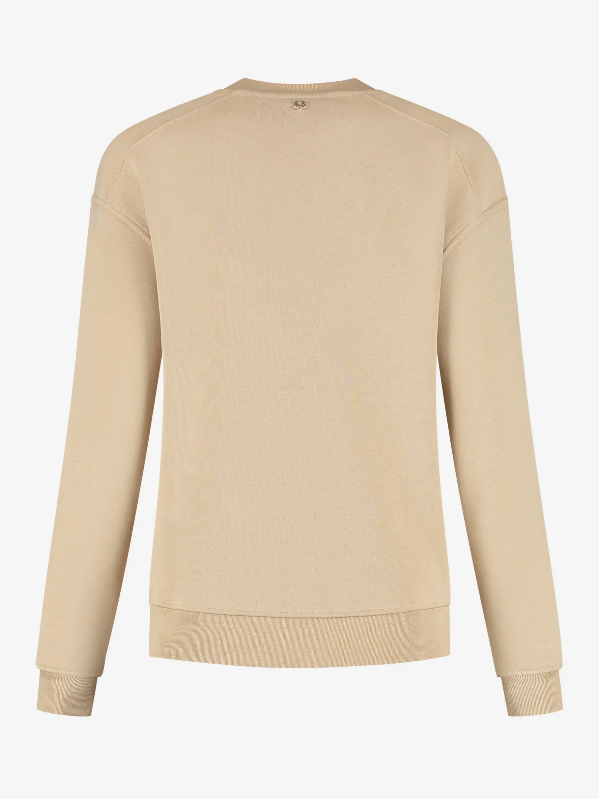 Wijdvallende sweater met FH logo van studs